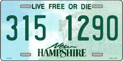 NH license plate 3151290
