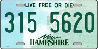 NH license plate 3155620