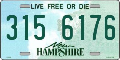NH license plate 3156176