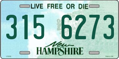 NH license plate 3156273