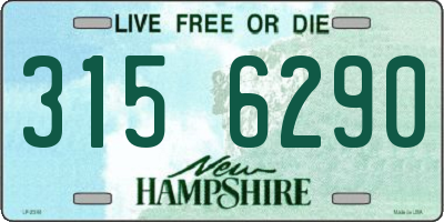 NH license plate 3156290