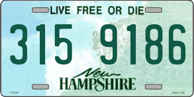 NH license plate 3159186