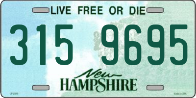 NH license plate 3159695