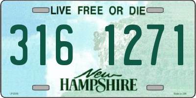 NH license plate 3161271