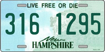 NH license plate 3161295