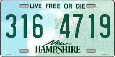 NH license plate 3164719
