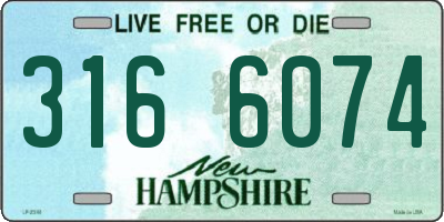 NH license plate 3166074