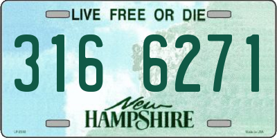 NH license plate 3166271