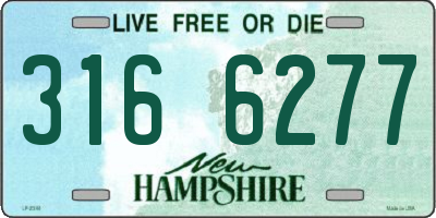 NH license plate 3166277