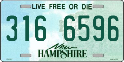 NH license plate 3166596