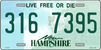 NH license plate 3167395
