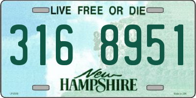 NH license plate 3168951