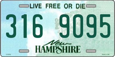NH license plate 3169095