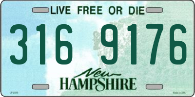 NH license plate 3169176