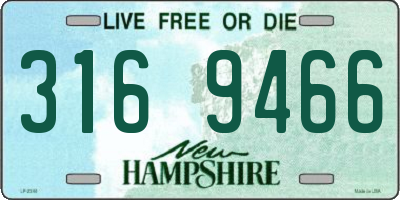 NH license plate 3169466