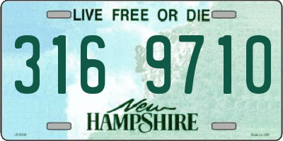 NH license plate 3169710