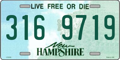 NH license plate 3169719