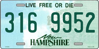 NH license plate 3169952