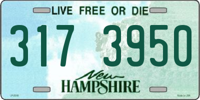 NH license plate 3173950