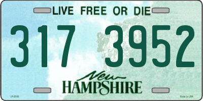 NH license plate 3173952