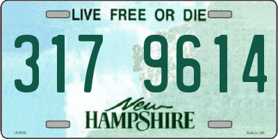 NH license plate 3179614