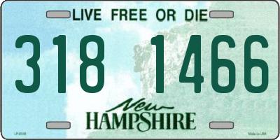 NH license plate 3181466