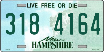 NH license plate 3184164