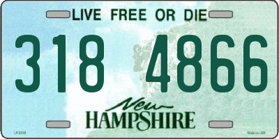 NH license plate 3184866