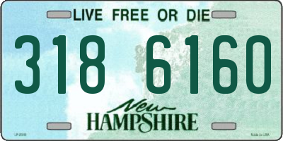 NH license plate 3186160