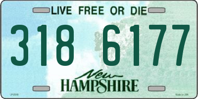 NH license plate 3186177