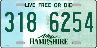 NH license plate 3186254