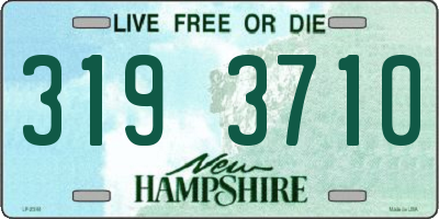 NH license plate 3193710