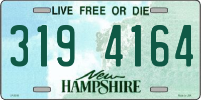 NH license plate 3194164
