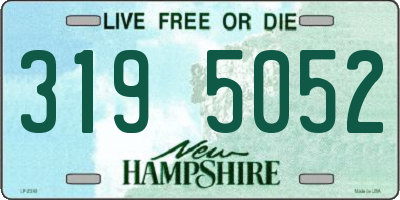 NH license plate 3195052