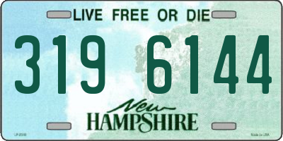 NH license plate 3196144