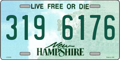 NH license plate 3196176