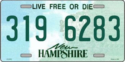 NH license plate 3196283