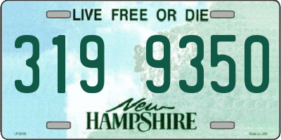 NH license plate 3199350