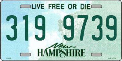 NH license plate 3199739