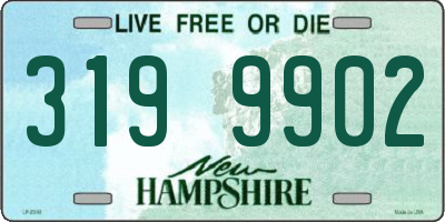 NH license plate 3199902