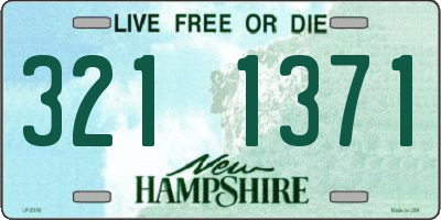 NH license plate 3211371