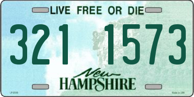 NH license plate 3211573