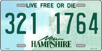 NH license plate 3211764
