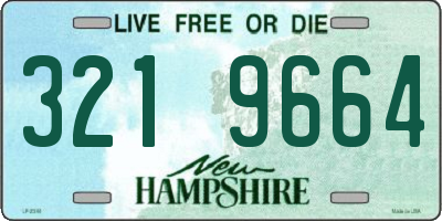 NH license plate 3219664