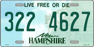 NH license plate 3224627