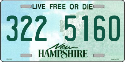 NH license plate 3225160