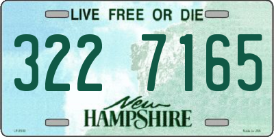 NH license plate 3227165
