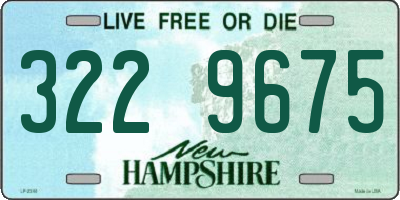 NH license plate 3229675