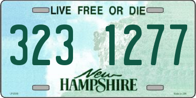 NH license plate 3231277