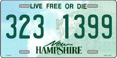 NH license plate 3231399